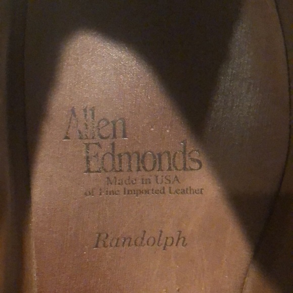 🍁👞GRAY ALLEN EDMONDS SHOES - MENS 7.5 EEE👞🍁 - Picture 10 of 11